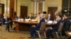 印尼巴厘岛20国集团峰会期间岸田文雄（前右一）和西方国家领导人在一起。