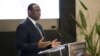 Le président Macky Sall lors de la première journée du "dialogue national", lundi à Diamniadio.