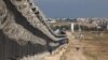 La frontière entre Gaza et l'Égypte, pour l'instant hermétiquement fermée.