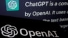 FILE - The logo of OpenAI is displayed near a response by its AI chatbot ChatGPT on its website, in this illustration picture taken Feb. 9, 2023. 