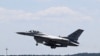 Літак F-16 під час навчань НАТО в Німеччині, 14 червня 2023 року