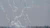Rockets are launched by Palestinian militants from the Gaza Strip toward Israel, in Gaza, May 13, 2023.
