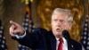 Republican presidential nominee former President Donald Trump speaks to reporters during a news conference at his Mar-a-Lago estate Aug. 8, 2024, in Palm Beach, Fla. 