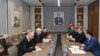 Ceyhun Bayramov və İqor Xovayev ()Mənbə: Xarici İşlər Nazirliyi