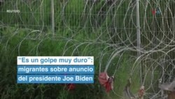 “Es un golpe muy duro”: migrantes sobre anuncio del presidente Joe Biden