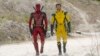 Ryan Reynolds as Deadpool/Wade Wilson, left, and Hugh Jackman as Wolverine/Logan are shown in a scene from "Deadpool & Wolverine." (20th Century Studios/Marvel Studios via AP)