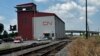 A train track borders the Canadian National Railroad's Mays Yard office, Aug. 21, 2024 in Metairie, La.