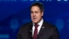 FILE - Paul Dans, director of Project 2025 at the Heritage Foundation, speaks at the National Religious Broadcasters convention, in Nashville, Tennessee, Feb. 22, 2024.