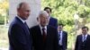 Владімір Путін і генеральний секретар в’єтнамської комуністичної партії Нгуен Фу Чонг під час зустрічі в Сочі у вересні 2018 р.