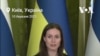 «Ми єдині», – Санна Марін в Києві. Відео