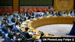 Брифінг Радбезу щодо обстрілів ЗАЕС скликали США та Словенія за підтримки Франції. Від початку повномасштабного вторгнення це вже сьоме засідання, присвячене саме ситуації на окупованій ЗАЕС