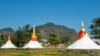 ဘုရားသုံးဆူ နယ်စပ်ဂိတ်မြို့ (Photo: CJ)