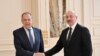 İlham Əliyev və Sergey Lavrov (Rəsmi foto)