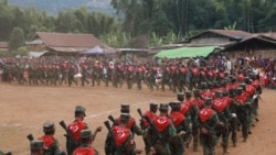 TNLA တအာင်း တပ်ဖွဲ့ဝင်များ (Photo: PSLF/TNLA Info)
