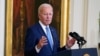 FILE - President Joe Biden speaks in the East Room of the White House in Washington, May 17, 2023. The White House has announced new efforts to guide federally backed research on artificial intelligence. 