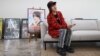 Tanaka, whose real name is Kim Kyung-wook, sings a song during an interview with Reuters in Seoul, South Korea, May 16, 2023. The comedian's Japanese-inspired character has made him one of South Korea's hottest YouTube stars. 