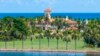 Resor milik mantan Presiden Donald Trump, Mar-a-Lago di Palm Beach, Florida, 31 Agustus 2022. 
