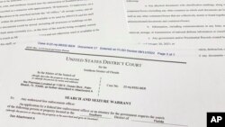 Read the FBI search warrant for former President Donald Trump's Mar-a-Lago estate