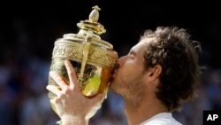 ဗြိတိသျှနိုင်ငံသား Andy Murray ဟာ Wimbledon တင်းနစ် အမျိုးသားတဦးချင်း ချန်ပီယံပြိုင်ပွဲ ဗိုလ်စွဲ