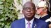 Christophe Lutundula Apala, ministre ya mambi ya Bapaya ya Ekolo Congo décmorartique (RDC) na Paris, France, 12 nvembre 2021. 