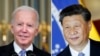 Kombinasi foto yang menujukkan Presiden AS Joe Biden (kiri) dengan Presiden China Xi Jinping. (Foto: AP Photo/Alex Brandon, Eraldo Peres, File)