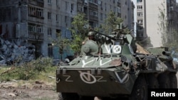Vifaru vya jeshi la Russia nchini Ukraine June 2, 2022. PICHA: REUTERS