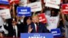 Mantan Presiden Donald Trump berbicara dalam sebuah acara kampanye di Youngstown, Ohio, pada 17 September 2022. (Foto: AP/Tom E. Puskar)