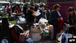 Sebagian dari pengungsi etnis Armenia yang meninggalkan wilayah Nagorno-Karabakh setelah direbut kembali oleh Azerbaijan bulan September lalu (foto: dok). 