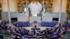 FILE - A general view of the Germany's lower house of parliament, the Bundestag, in Berlin, July 7, 2022. Germany's next national election has been set for Sept. 28, 2025. 