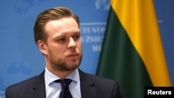 Міністр закордонних справ Литви Габріеліус Ландсбергіс 