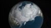 FILE - Arctic sea ice was also at a record-low wintertime maximum extent for the second straight year, at 5.607 million square miles — 431,000 square miles below the 1981-to-2010 average. (Credit: NASA Goddard's Scientific Visualization Studio/C. Starr)