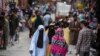 People visit a busy market in Srinagar, Indian-controlled Kashmir, on Aug.16, 2024. Kashmir will have its first assembly elections in a decade, the Indian government announced on Aug. 16, 2024.