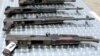 Angola armas de fogo, espingardas pistolas