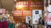 Shoppers walk in a BHS store in London, July 25, 2016. The so-called Brexit means the city could lose its right to sell services tariff-free across the European Union, risking its position as Europe’s financial headquarters.