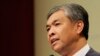 Wakil Perdana Menteri Ahmad Zahid Hamidi saat Dialog Shangri-La di Singapura, 5 Juni 2011. (Foto: Reuters)