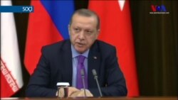 Erdoğan:"Ateşkes için atılan adımları gözden geçirdik"