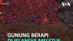 Gunung Berapi di Islandia Meletus, Jadi Atraksi