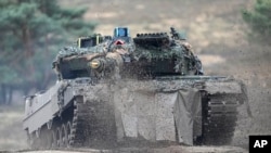 Танк Leopard 2, Німеччина, архівне фото. AP Photo/Martin Meissner
