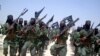 Combatentes de Al-Shabab na Somália