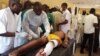 Wani da ya samu rauni a wani harin bam da aka kai a jahar Yobe a kwanakin baya