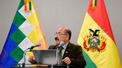El ministro de Salud de Bolivia, Aníbal Cruz.