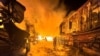Наслідки російської атаки на Харківську область у ніч на 5 травня 2024 року. Фото: Reuters/Vitalii Hnidyi