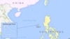 斯卡伯勒浅滩(黄岩岛)地理位置图 