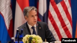 Secretary of State Antony J. Blinken met with foreign ministers of ASEAN nations. (မှတ်တမ်းဓါတ်ပုံ)