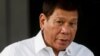Presiden Filipina Rodrigo Duterte di Pangkalan Udara Villamor di Pasay, Metro Manila, Filipina, 28 Februari 2021. (Foto: REUTERS/Eloisa Lopez)