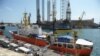 Le navire de sauvetage Aquarius après son amarrage au quai de Bolier à Senglea, à Malte, le 15 août 2018.