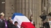 Hommage Chirac: le cercueil et la famille quittent Saint-Sulpice