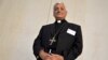 FILE - Chaldean bishop of the war-torn Syrian city of Aleppo, Antoine Audo, during an interview at the Pontifical Council for the Laity, at the Palazzo San Callisto, central Rome, Sept. 16, 2014. 