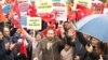 Kürəsünni türklərinin mitinqi - 11 aprel Türkiyə, Van