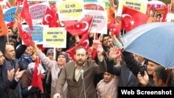 Kürəsünni türklərinin mitinqi - 11 aprel Türkiyə, Van